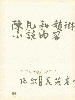 陈凡和赵琳琳的小说内容