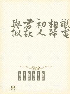 与君初相识·恰似故人归电视剧免费看