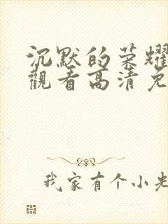 沉默的荣耀在线观看高清免费