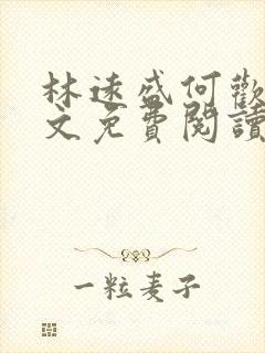 林远盛何欢欢全文免费阅读无弹窗封面