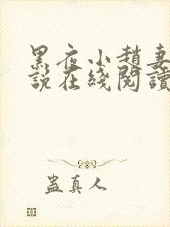 黑夜小赵妻子小说在线阅读