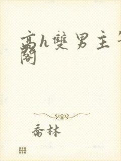 高h双男主笔趣阁封面