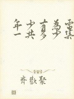 年少有为电视剧一共多少集