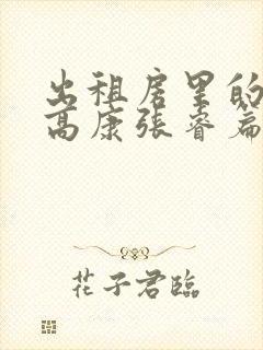 出租房里的交互高康张睿篇封面