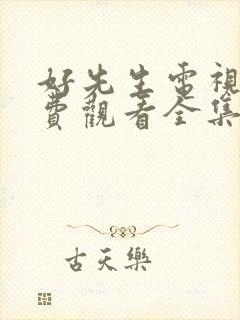 好先生电视剧免费观看全集完整版高清