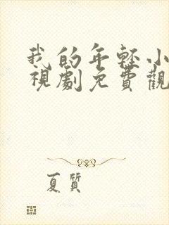 我的年轻小姨电视剧免费观看高清