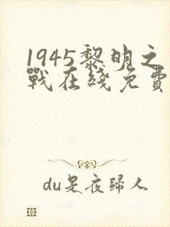 1945黎明之战在线免费观看