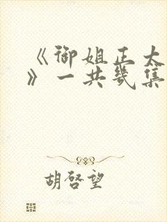 《御姐正太御姐》一共几集