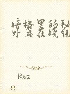 暗格里的秘密番外篇在线观看