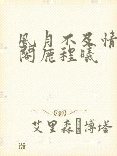 风月不及情笔趣阁鹿程曦