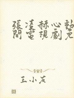 张凌赫心动的瞬间电视剧免费观看封面