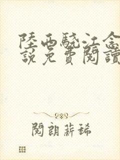 陆西骁江念知小说免费阅读最新章节