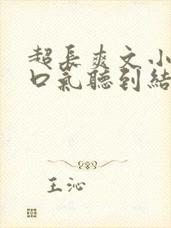 超长爽文小说一口气听到结局