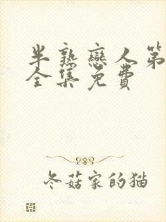 半熟恋人第四季全集免费