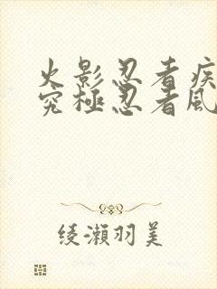 火影忍者疾风传究极忍者风暴1封面