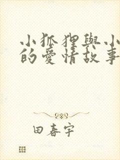 小狐狸与小兔子的爱情故事