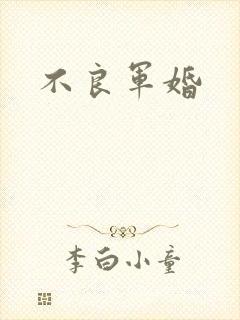 不良军婚封面