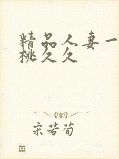 精品人妻一区蜜桃久久