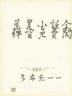 叶昊小说全文无弹窗免费阅读封面