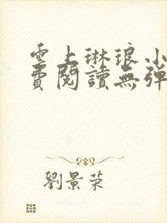 云上琳琅小说免费阅读无弹窗