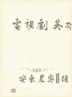 电视剧 英雄