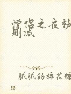 憎侣之夜动漫无删减封面