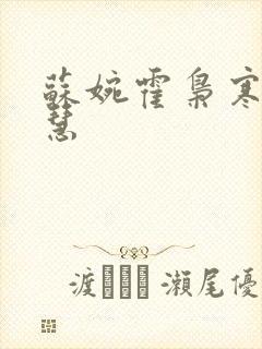 苏婉霍枭寒苏晓慧