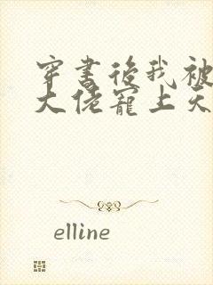 穿书后我被豪门大佬宠上天 小说封面