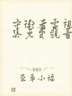 守卫者电视剧全集免费观看