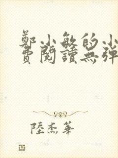 郑小敏的小说免费阅读无弹窗封面