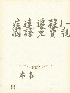 疾速追杀1—4国语免费观看