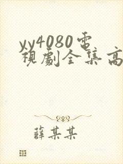 yy4080电视剧全集高清免费播放封面