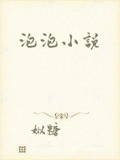 泡泡小说