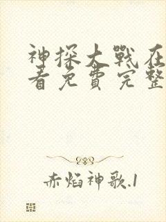 神探大战在线观看免费完整高清