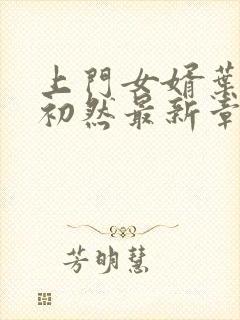 上门女婿叶辰萧初然最新章节