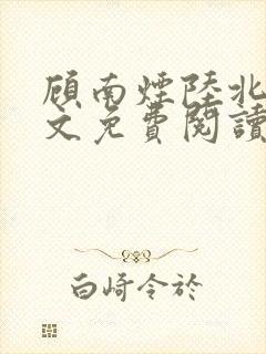 顾南烟陆北城全文免费阅读无删减