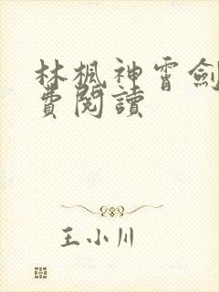 林枫神霄剑宗免费阅读