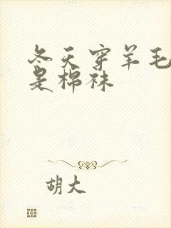 冬天穿羊毛袜还是棉袜