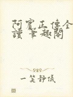 阿宾正传全文阅读 笔趣阁