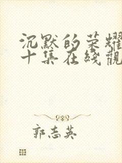 沉默的荣耀第二十集在线观看