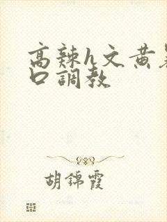 高辣h文黄暴粗口调教