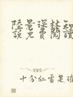 陆景琛林知瑜小说免费阅读最新章节