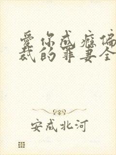 爱你成瘾偏执总裁的罪妻全文