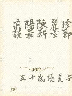 宋阳陈丽珍的小说最新章节免费阅读无弹窗