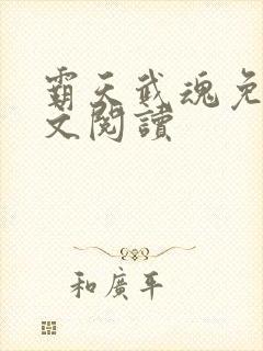 霸天武魂免费全文阅读