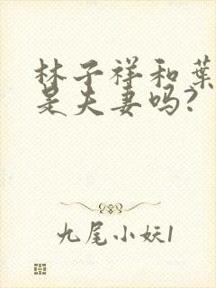 林子祥和叶倩文是夫妻吗?