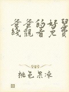 爸爸的好儿子在线观看免费高清完整美剧