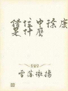 错位中徐康结局是什么