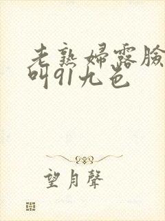 老熟妇露脸嗷嗷叫91九色封面