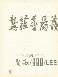 龙婿叶辰萧初然无弹窗阅读